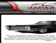 Tablet Screenshot of jamesleedetailing.com